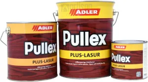 Adler Pullex Plus Lasur - UV ochranná lazúra na vonkajšie drevodomy a obloženie 2,5 l pullex plus lasur - wenge