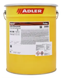 Adler Pullex Silverwood - efektná lazúra do exteriéru vytvárajúca vzhľad starého dreva 20 l fichte hell geflämnt - smrek svetlý žíhaný