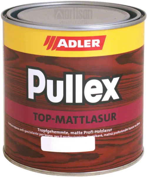 ADLER Pullex Top Mattlasur - tenkovrstvová matná lazúra pre exteriéry 0.75 l Vŕba