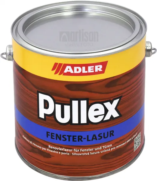 ADLER Pullex Fenster Lasur - renovačná lazúra na okná a dvere 2.5 l Cube ST 02/3