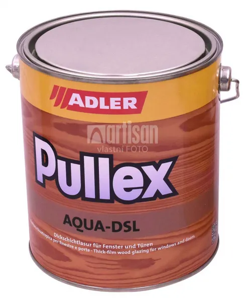 ADLER Pullex Aqua DSL - vodou riediteľná lazúra na drevo 2.5 l Frame ST 02/2