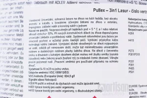 ADLER Pullex 3in1 Lasur - tenkovrstvová impregnačná lazúra 2.5 l Orech 4435050049