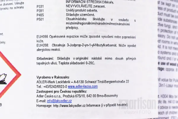 ADLER Pullex 3in1 Lasur - tenkovrstvová impregnačná lazúra 2.5 l Orech 4435050049