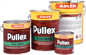 ADLER Pullex 3in1 Lasur - tenkovrstvová impregnačná lazúra 2.5 l Orech 4435050049