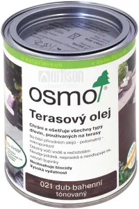 Osmo Terasový olej DUB BAHENNÝ 0,75 l 021 - dub bahenný