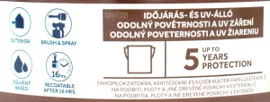 BONDEX CLASSIC - Tenkovrstvá syntetická lazúra na drevo ebony (bondex) 2,5 L