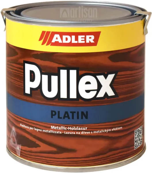 ADLER Pullex Platin - lazúra na drevo pre exteriér 0.75 l Topasgrau