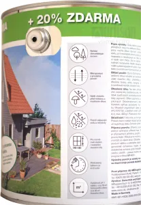 OSMO Ochranná olejová lazúra 3 l Dub 706 (20 % zdarma)