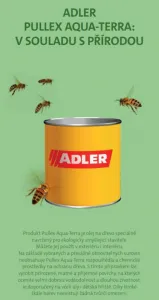 ADLER Pullex Aqua Terra - ekologický olej 2.5 l Modrá RAL 5002