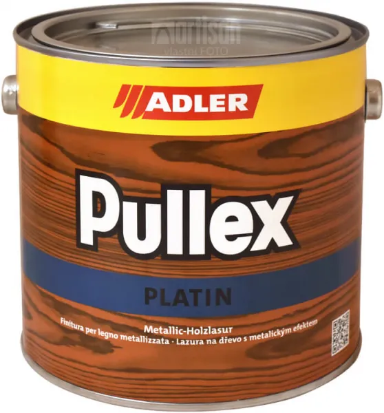 ADLER Pullex Platin - lazúra na drevo pre exteriér 2.5 l Achatgrau