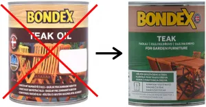 Olej BONDEX Exotic - Teak Oil 2,5L