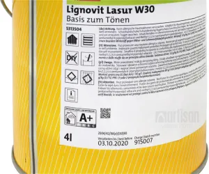 ADLER Lignovit Lasur - vodou riediteľná lazúra na drevo v exteriéri 4 l Dub