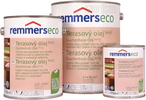 REMMERS Terasový olej ECO - vodou riediteľný 2.5 l Universal
