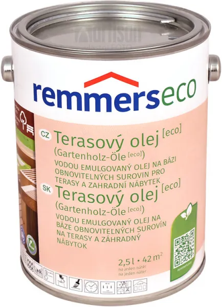 REMMERS Terasový olej ECO - vodou riediteľný 2.5 l Universal