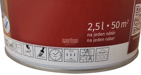 REMMERS - Ošetrujúci olej na WPC REM - grau 2,5 L
