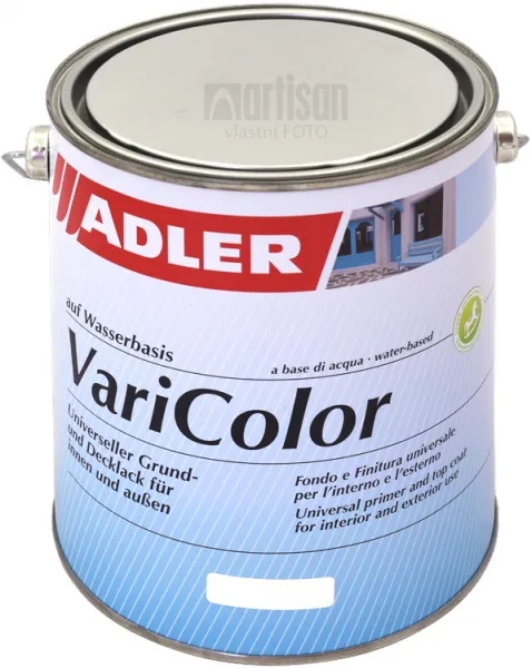 ADLER Varicolor - vodou riediteľná krycia farba univerzál 2.5 l Rosé / Ružová RAL 3017