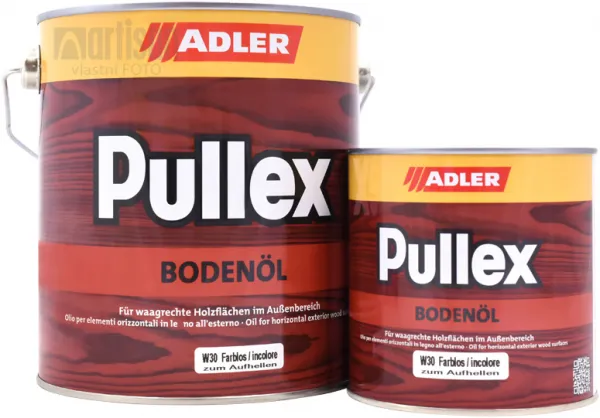 ADLER PULLEX BODENÖL - Terasový olej na všetky dreviny 750 ml farblos - bezfarebný