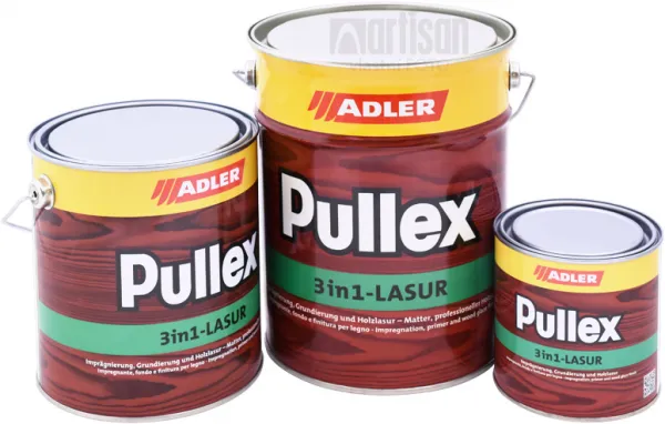 ADLER Pullex 3in1 Lasur - tenkovrstvová impregnačná lazúra 0.075 l Smrekovec 4435050045