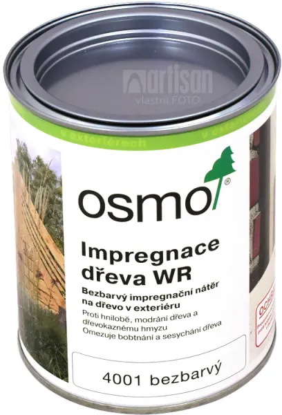 OSMO Impregnácia dreva pre exteriéry WR 0.75 l 4001