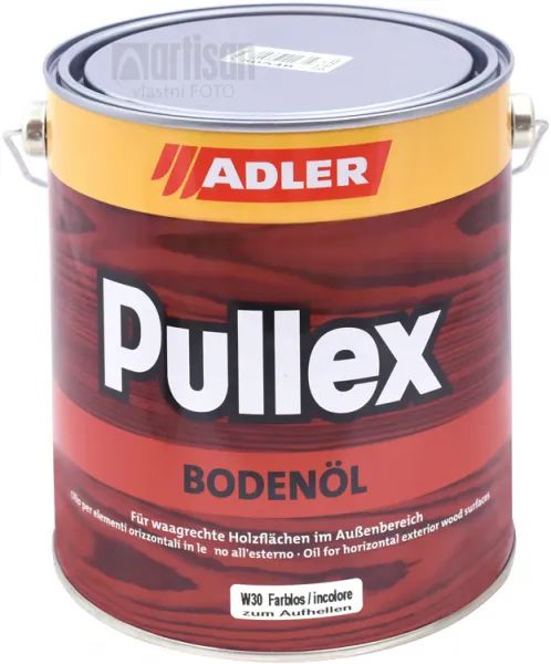 ADLER Pullex Bodenöl - terasový olej 2.5 l Eben