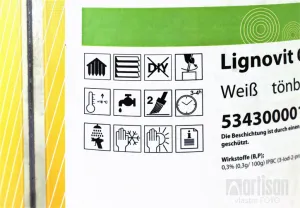 ADLER Lignovit Color - vodou riediteľná krycia farba 4 l Biela