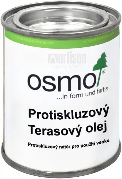 OSMO Terasový olej 430 - protišmykový olej na terasu 430 - bezfarebný 0,125 L