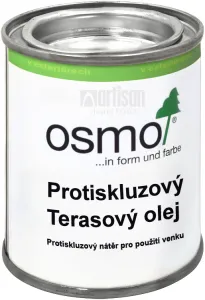 OSMO Terasový olej 430 - protišmykový olej na terasu 430 - bezfarebný 0,125 L