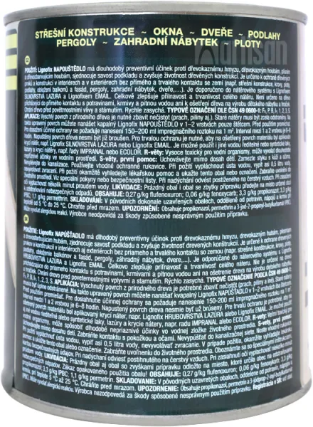 LIGNOFIX - napúšťadlo s biocidom 0.75 l