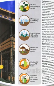 OSMO Jednorázová lazúra HS 0.005 l Orech 9261 vzorka