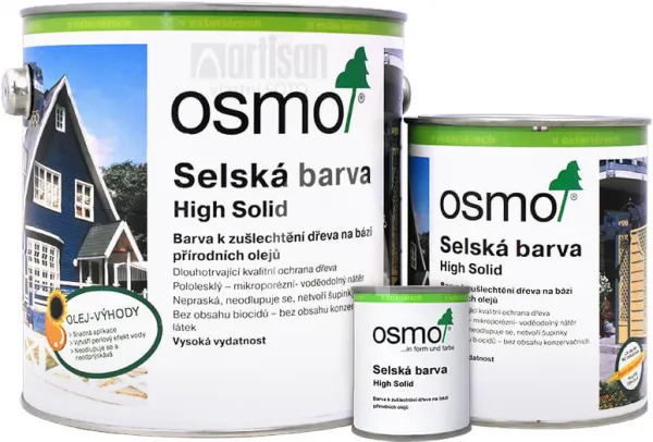 OSMO Sedliacka farba 0.005 l Labrador modrá 2501 vzorka