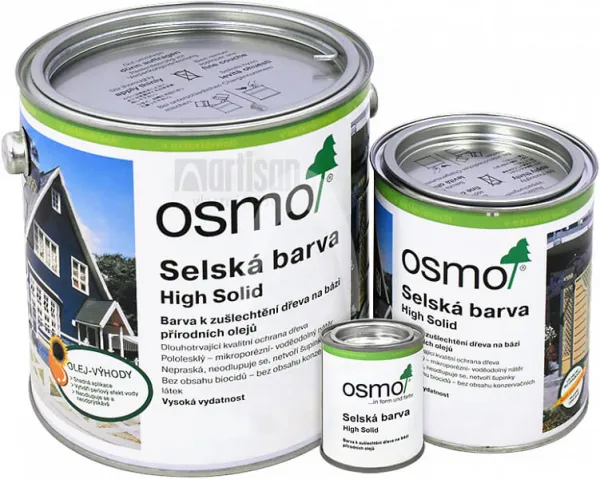 OSMO Sedliacka farba 0.005 l Labrador modrá 2501 vzorka