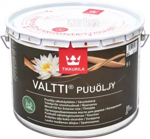 TIKKURILA Valtti wood oil - olej na terasy a nábytok 9 l Yö 5086
