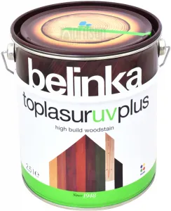 BELINKA Toplasur UV Plus - silnovrstvová lazúra 2.5 l Orech 16