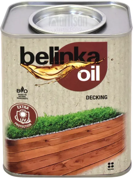 HELIOS BELINKA - Profi terasový olej 0,75 l 202 - orech
