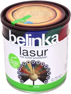 BELINKA Lasur - Tenkovrstvá lazúra 0,75 l 16 - orech