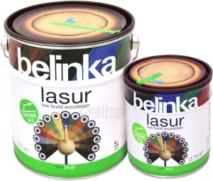 BELINKA Lasur - Tenkovrstvá lazúra 2,5 l 19 - zelená