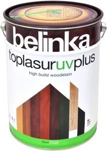 BELINKA Toplasur UV Plus - silnovrstvová lazúra 5 l Orech 16
