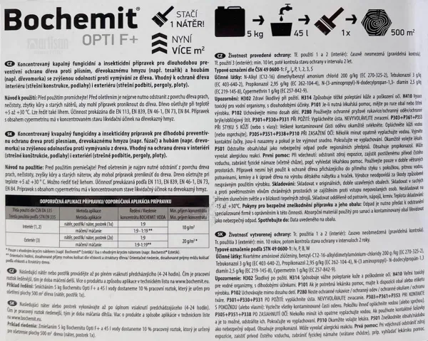 Bochemit Opti F+ zelený 5kg