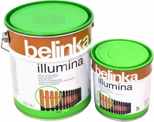 Belinka Illumina- zosvetľovacia lazúra na drevo 0,75 l svetlá - krycia