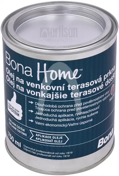 BONA Home Olej na vonkajšie terasové dosky 0.75 l Bezfarebný