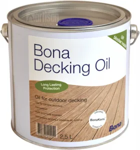 BONA Decking Oil - olej na impregnáciu a ochranu dreva v exteriéri 2.5 l Teak