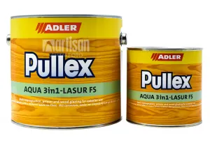 ADLER PULLEX AQUA 3v1 - Univerzálna tenkovrstvá lazúra eiche - dub 2,5 l