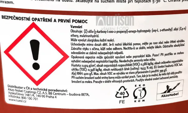 LUXOL Originál - dekoratívna tenkovrstvová lazúra na drevo 2.5 l Orech