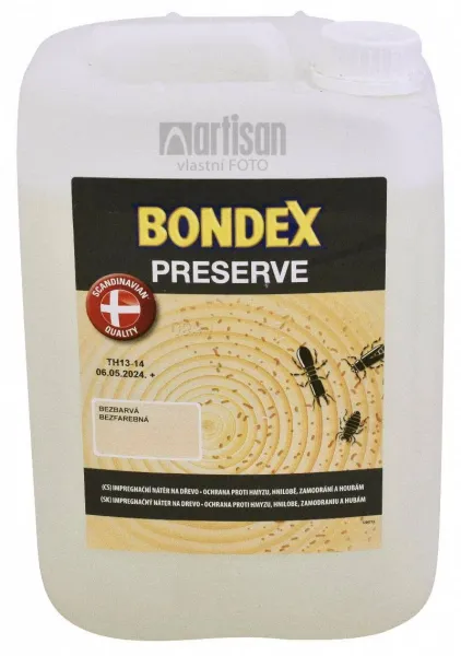 BONDEX PRESERVE - Impregnácia pre ošetrenie dreva 5 L