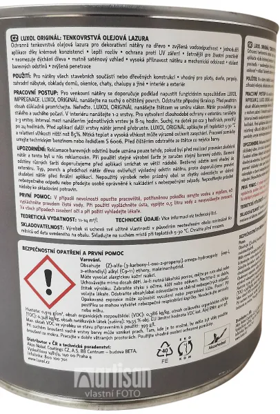 LUXOL Originál Vintage - tenkovrstvová olejová lazúra na drevo 2.5 l Osika