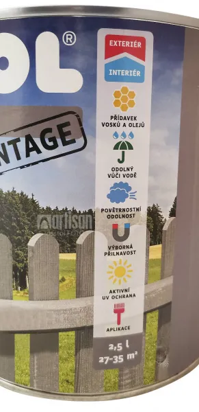 LUXOL Originál Vintage - tenkovrstvová olejová lazúra na drevo 2.5 l Osika
