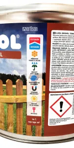 LUXOL Originál - dekoratívna tenkovrstvová lazúra na drevo 10 l Gaštan