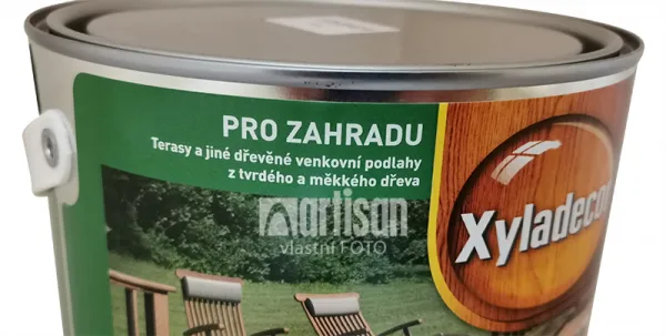 XYLADECOR Terrace - protišmyková tenkovrstvová lazúra na drevené terasy 2.5 l Tík