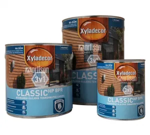 XYLADECOR Classic HP BPR 3v1 - ochranná olejová tenkovrstvová lazúra na drevo 2.5 l Dub