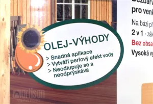OSMO UV OCHRANNÝ OLEJ  410 - Prírodný olej bez biocídov 0,75 l 410 - bezfarebný